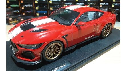 SOLIDO 1/18 - FORD MUSTANG SHELBY SUPER SNAKE COUPE - RACE R