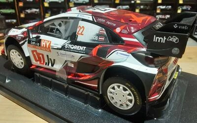 SOLIDO 1/18 - FORD PUMA RALLY1 - TEAM M SPORT FORD WRT - N 2