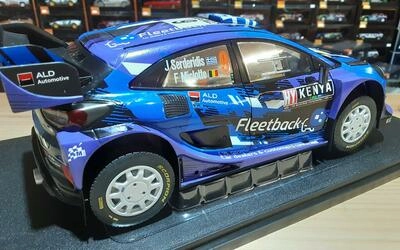 SOLIDO 1/18 -  FORD PUMA WRC - Nº 9  RALLY SAFARI KENYA 2022