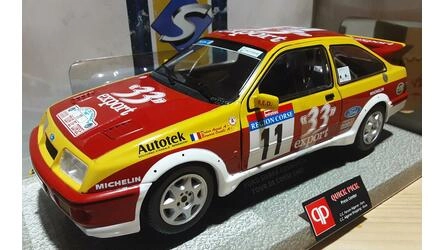 SOLIDO 1/18 - FORD SIERRA COSWORTH - RALLY TOUR DE CORSE - 1