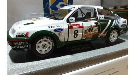 SOLIDO 1/18 - FORD SIERRA RS COSWORTH - Nº 8 RALLY TOUR DE C