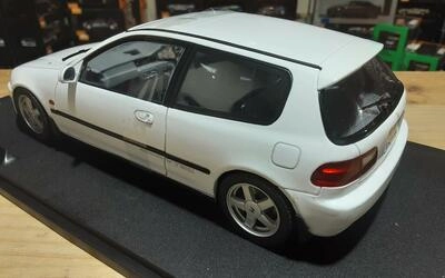 SOLIDO 1/18 - HONDA CIVIC EG 6 SIR II - 1991 - WHITE