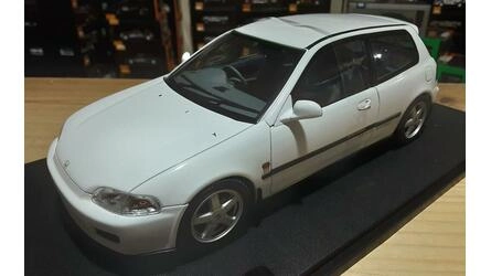 SOLIDO 1/18 - HONDA CIVIC EG 6 SIR II - 1991 - WHITE