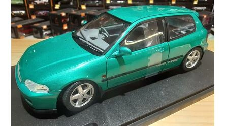 SOLIDO 1/18 - HONDA CIVIC (EG6) AZTEC - 1991 - PEARL GREEN