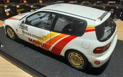 SOLIDO 1/18 - HONDA CIVIC (EG6) MUGEN POWER RACING - 1992 - 