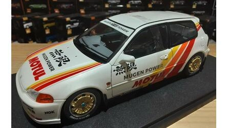 SOLIDO 1/18 - HONDA CIVIC (EG6) MUGEN POWER RACING - 1992 - 