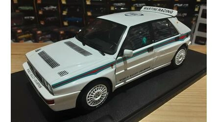 SOLIDO 1/18 - LANCIA DELTA HF INTEGRALE EVO 1 MARTINI - WHIT