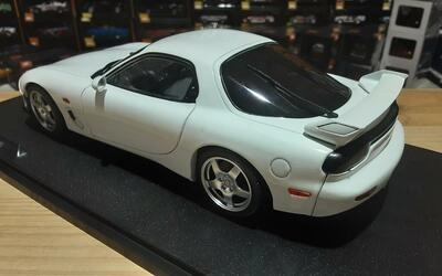 SOLIDO 1/18 - MAZDA RX-7 (FD3RS) COUPE - WHITE - 1999