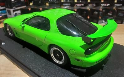 SOLIDO 1/18 - MAZDA RX-7 (FD3RS) WORKS COUPE - 1999 - NEON G