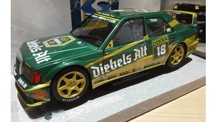 SOLIDO 1/18 - MERCEDES 190 E 16V EVO2 - TEAM ZAKSPEED Nº 18 