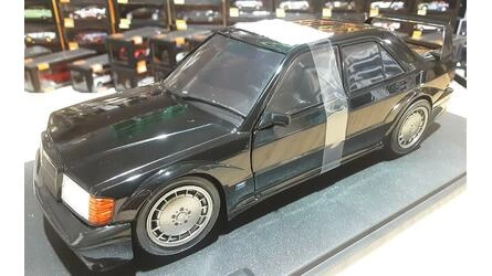 SOLIDO 1/18 - MERCEDES 190 E (W201) EVO II - 1990 - BLACK