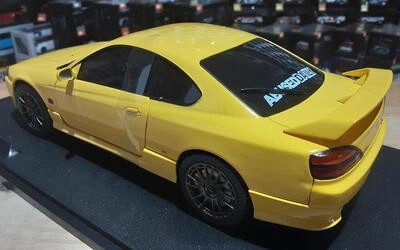SOLIDO 1/18 -  NISSAN SILVIA S15 SPEC-R AERO - 1999 - LIGHTN