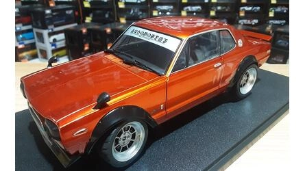 SOLIDO 1/18 - NISSAN SKYLINE (C10) - HAKOSUKA SOLIDO WORKS -