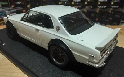 SOLIDO 1/18 -  NISSAN SKYLINE (C10) HAKOSUKA WORKS - 1970 - 
