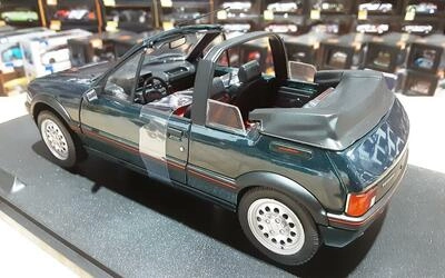 SOLIDO 1/18 - PEUGEOT 205 CTI MKI (GTi) 1.6 CABRIOLET 1986 -