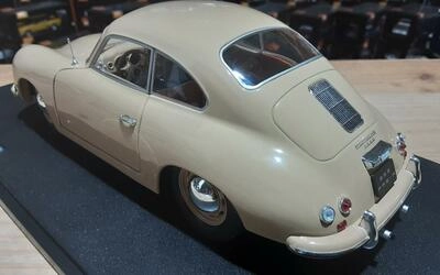 SOLIDO 1/18 - PORSCHE 356 PRE-A COUPE - 1953 - BROWN