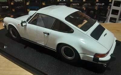 SOLIDO 1/18 - PORSCHE 911 930 3.0L SC COUPE - WHITE - 1974