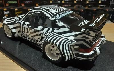 SOLIDO 1/18 - PORSCHE 911 964 RWB - Nº 13 BODY KIT THE ZEBRA