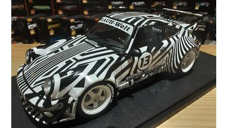 SOLIDO 1/18 - PORSCHE 911 964 RWB - Nº 13 BODY KIT THE ZEBRA