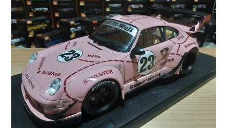 SOLIDO 1/18 - PORSCHE 911 (964) RWB - Nº 23 - PINK PIG - 202