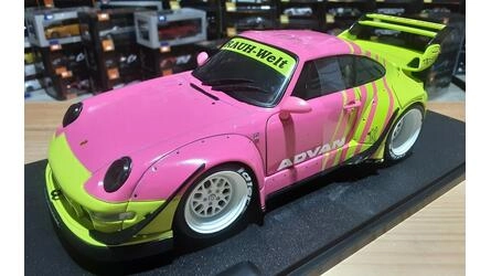 SOLIDO 1/18 - PORSCHE 911 993 RWB BODYKIT COUPE - 2024 - PIN