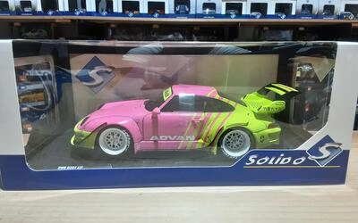 SOLIDO 1/18 - PORSCHE 911 993 RWB BODYKIT COUPE - 2024 - PIN