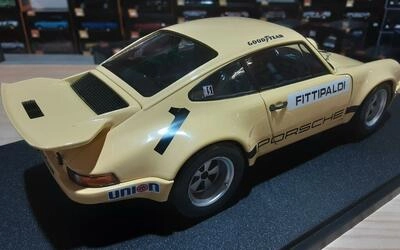SOLIDO 1/18 - PORSCHE 911 CARRERA 3.0 RSR - Nº 1 IROC RIVERS
