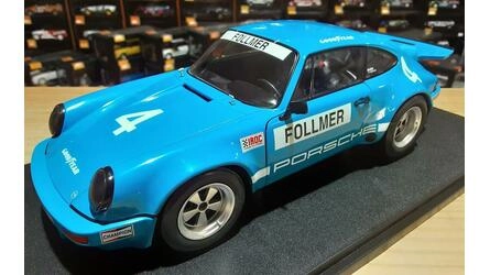 SOLIDO 1/18 - PORSCHE 911 CARRERA 3.0 RSR - Nº 4  IROC RIVER