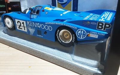 SOLIDO 1/18 - PORSCHE 956 LH - Nº 21 24H LE MANS 1983