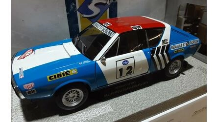 SOLIDO 1/18 - RENAULT 17 MK1 N12 RALLY PRESS ON REGARDL 1974