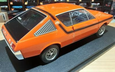 SOLIDO 1/18 - RENAULT 17 TS GORDINI - 1974 - ORANGE
