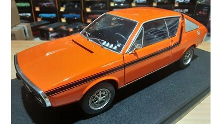 SOLIDO 1/18 - RENAULT 17 TS GORDINI - 1974 - ORANGE