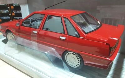 SOLIDO 1/18 - RENAULT 21  MK I TURBO - 1988 - RED