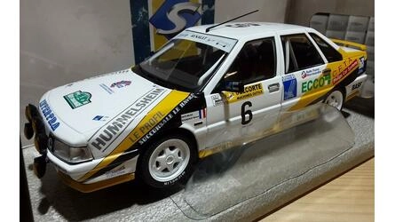 SOLIDO 1/18 - RENAULT 21 TURBO MK II GR. A - Nº 6 RALLY CHAR