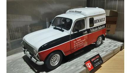 SOLIDO 1/18 - RENAULT 4 LF4 - VEHICLE INDUSTRIEL - 1988 - WH