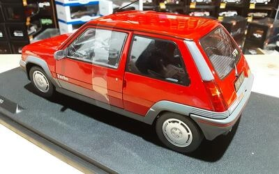 SOLIDO 1/18 -  RENAULT 5 GT TURBO MK I  - 1985 - RED