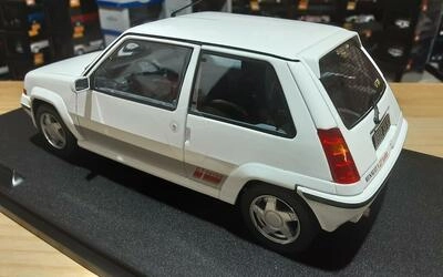 SOLIDO 1/18 -  RENAULT 5 GT TURBO MK II  - 1989 - WHITE