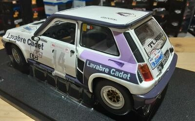 SOLIDO 1/18 - RENAULT 5 TURBO - Nº 14  RALLY LYON CHARBONNIE