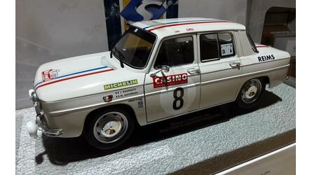 SOLIDO 1/18 - RENAULT 8 GORDINI - Nº 8 RALLY MONTE CARLO HIS