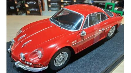 SOLIDO 1/18 - RENAULT ALPINE A 110 1600 S - 1969 - RED