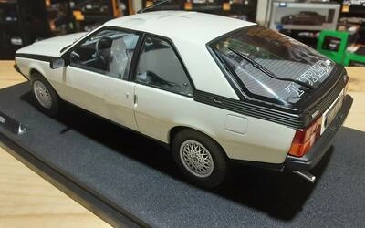SOLIDO 1/18 - RENAULT FUEGO TURBO COUPE - 1985 - WHITE