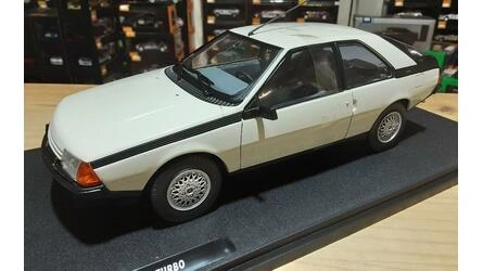 SOLIDO 1/18 - RENAULT FUEGO TURBO COUPE - 1985 - WHITE