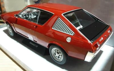 SOLIDO 1/18  - RENAULT R17 MK I - RED - 1976