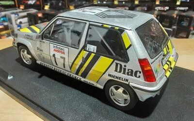 SOLIDO 1/18 - RENAULT R5 SUPERCINQUE GT TURBO - TEAM SIMON R