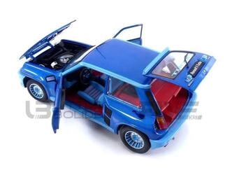 SOLIDO 1/18 - RENAULT R5 TURBO - 1981 - BLUE