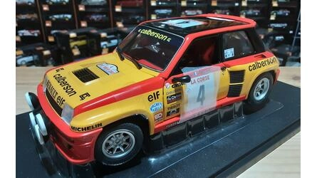 SOLIDO 1/18 -  RENAULT R5 TURBO - Nº 4 RALLY TOUR DE CORSE 1