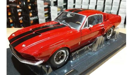 SOLIDO 1/18 - SHELBY GT 500 - RED - 1967