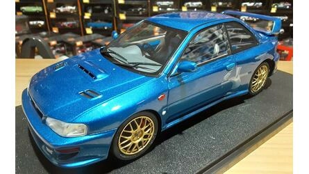 SOLIDO 1/18 - SUBARU IMPREZA 22B - SONIC BLUE - 1998