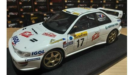 SOLIDO 1/18 - SUBARU IMPREZA WRC 22B - Nº  17 RALLY MONTE CA