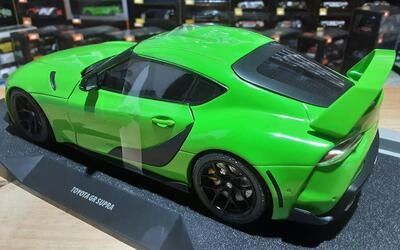 SOLIDO 1/18 - TOYOTA GR SUPRA SOLIDO WORKS - 2023 - WASABI C